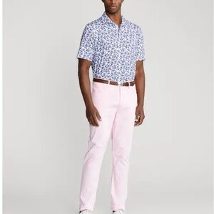 RLX Ralph Lauren Printed Lightweight
Airflow Jersey Polo Floral White